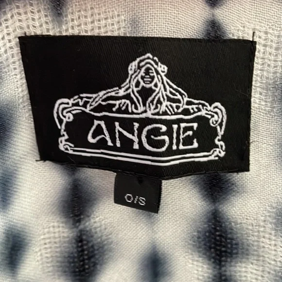 Angie Tie Dye Kimono Wrap One Size - Picture 6 of 7